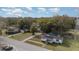Aerial view showcasing home's location and street view at 100 Cordova Rd, Auburndale, FL 33823