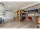 Bright bedroom featuring a bunk bed and ample floor space at 100 Cordova Rd, Auburndale, FL 33823