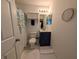 Clean bathroom with updated vanity and shower at 108 Emeraldview Ave, Davenport, FL 33897