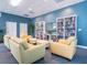 Relaxing community room with comfortable seating and books at 241 Riverside Dr # 1203, Daytona Beach, FL 32117