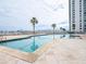 Enjoy the refreshing pool with stunning views at 241 Riverside Dr # 1203, Daytona Beach, FL 32117