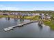 Community features a wooden dock extending into the lake at 2557 Village Lakes Blvd, Lakeland, FL 33805