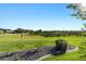 Open green space view beyond the backyard at 9849 Sw 99Th Loop, Ocala, FL 34481