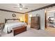 Main bedroom with ample closet space and a dresser at 4680 Poinciana Dr, Indian Lake Estates, FL 33855