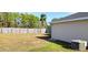 Large backyard with wooden privacy fence at 20 Hemlock Trl, Ocala, FL 34472