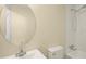 Clean bathroom with a vanity, toilet, and bathtub at 2519 State Park Rd, Lakeland, FL 33805