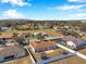 Aerial view of neighborhood with distant mountain view at 1371 Laurel Glen Dr, Bartow, FL 33830