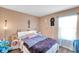 Bright bedroom with a double bed and window at 1371 Laurel Glen Dr, Bartow, FL 33830