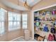 Well-organized pantry with ample shelving for storage at 1371 Laurel Glen Dr, Bartow, FL 33830