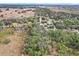 Wide aerial view of property and surrounding landscape at 11730 Sw 230Th Avenue Rd, Dunnellon, FL 34431