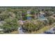 Aerial view of house and waterfront property at 2160 Boardman Rd, Bartow, FL 33830