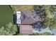 House with brown roof, seen from above at 2160 Boardman Rd, Bartow, FL 33830