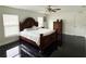 Spacious bedroom with large bed and black tile floor at 2793 Hudson St, Lakeland, FL 33810