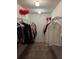 Large walk-in closet with double hanging rods and shelving at 2793 Hudson St, Lakeland, FL 33810