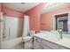Clean bathroom with updated vanity and fixtures at 3096 Lansing Way, The Villages, FL 32162
