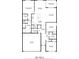 1559 sq ft 3 bedroom, 2 bath home floor plan at 8638 Triumph Cir, Wildwood, FL 34785
