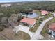 Aerial view showing condo building and private parking at 3004 Granada Ct # 3004, Lake Wales, FL 33898