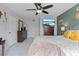 Main bedroom with a king-size bed and TV at 3004 Granada Ct # 3004, Lake Wales, FL 33898