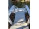 White wooden steps leading down to water at 1268 Cr 436, Lake Panasoffkee, FL 33538