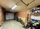 Garage with space for bikes and storage at 3109 Sand Trap Ct, Lakeland, FL 33810