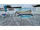 Relaxing spa with beach mural and seating at 3109 Sand Trap Ct, Lakeland, FL 33810