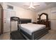 Bright bedroom with double bed and walk-in closet at 1100 Lowry Ave # 7, Lakeland, FL 33801