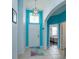 Bright teal entryway with tile flooring and view of bedroom at 2254 Wyndham Palms Way, Kissimmee, FL 34747