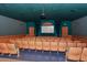 Community theater room with comfortable seating at 2254 Wyndham Palms Way, Kissimmee, FL 34747