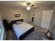 Spacious bedroom with a double bed and mirrored closet at 820 W 25Th St, Sanford, FL 32771