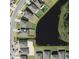 Aerial view of house and neighborhood, showcasing location and surrounding area at 2133 Old Mining Rd, Lakeland, FL 33801