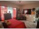 Main bedroom with large TV and ample closet space at 2948 W Cottage Grove Ct # Ge, Orlando, FL 32822