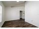 Bright dining room with large window and dark brown flooring at 3088 Sire Trl, Lakeland, FL 33811