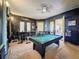 Game room features a pool table and wet bar at 164 Sunrise Hill Ln, Auburndale, FL 33823
