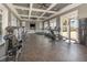 Large well-lit gym with an extensive line of modern treadmills and various exercise machines at 3200 Canna Lily Pl, Clermont, FL 34711
