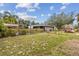 Large backyard with shed and fenced area at 2028 Marker Rd, Polk City, FL 33868