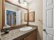 Bathroom with vanity and mirror at 2028 Marker Rd, Polk City, FL 33868