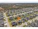 Aerial view of a house in a new neighborhood at 7021 Bentridge Dr, Lakeland, FL 33813