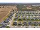 Aerial view showcasing a large new residential community at 7021 Bentridge Dr, Lakeland, FL 33813