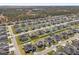 Aerial view of a neighborhood with many new houses at 7021 Bentridge Dr, Lakeland, FL 33813