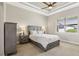 Cozy bedroom with carpeted floor and built-in storage at 7021 Bentridge Dr, Lakeland, FL 33813