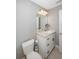Bathroom with white vanity and mirror at 1314 W Highland St, Lakeland, FL 33815