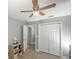 Bright bedroom with double doors and ample closet space at 1314 W Highland St, Lakeland, FL 33815