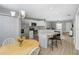 Open concept kitchen with island and stainless steel appliances at 1314 W Highland St, Lakeland, FL 33815