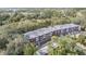 Aerial view of building and surrounding area at 150 El Dorado # 101, Winter Haven, FL 33884