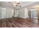 Main bedroom with access to bathroom and ample closet space at 150 El Dorado # 101, Winter Haven, FL 33884