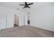 Spacious bedroom with neutral walls and carpeted floors at 3973 Spruce Creek Dr, Lakeland, FL 33811