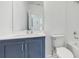 Clean bathroom with vanity, toilet and bathtub at 223 Stanley Ave, Frostproof, FL 33843
