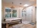 Modern bathroom with a large walk-in shower and soaking tub at 1400 S Pennsylvania Ave, Winter Park, FL 32789