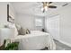 Bright bedroom with a queen bed, nightstands, and plenty of closet space at 2227 Miguel St, Lakeland, FL 33801