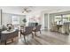 Spacious living area with hardwood floors and ample natural light at 2227 Miguel St, Lakeland, FL 33801